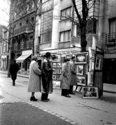 Peintres du dimanche, Boulevard Raspail, Montparnasse, Pariss, années 1950