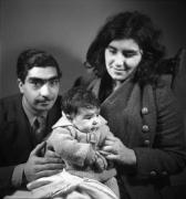 Joseph Reinhardt, sa femme et leur fils, Paris sans date