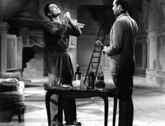 "Lumière d'été" de Jean Grémillon, 1942. Pierre Brasseur (Roland) et Paul Bernard (Patrice)